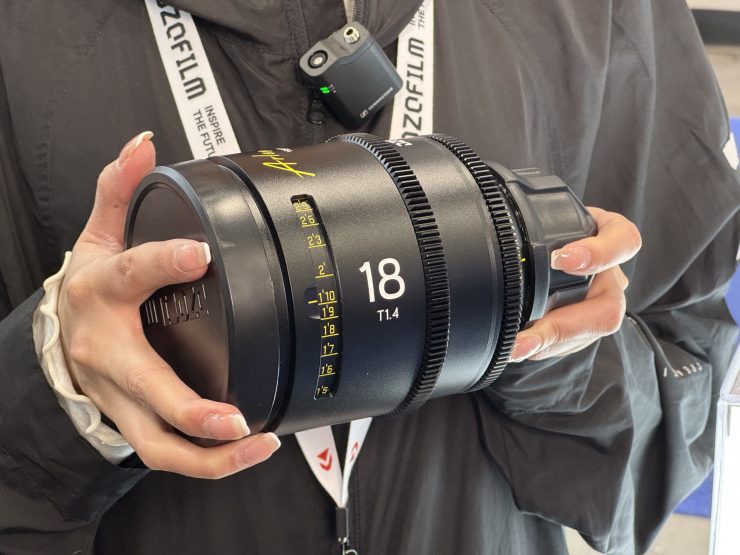 DZOFilm Arles 18mm T1.4 FF/VV Prime: ширококутний кінопрайм для великоформатних камер