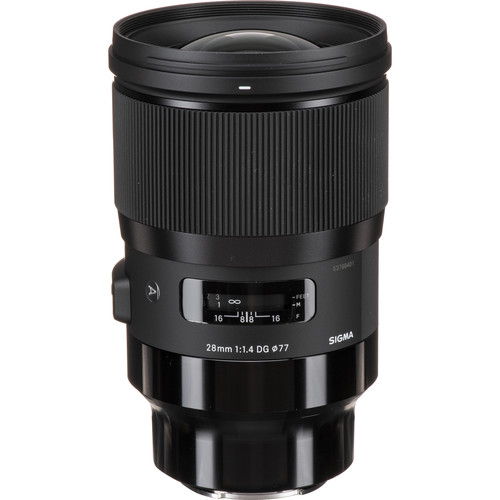 Объектив Sigma 28mm f/1.4 DG HSM E mount – широкоугольный премиум-объектив для Sony