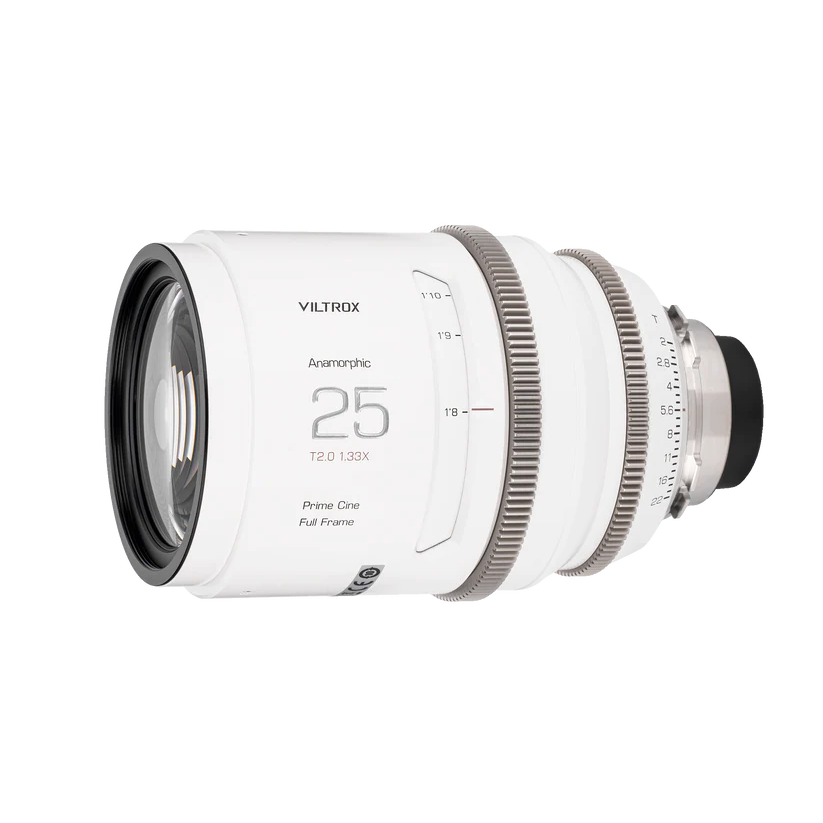 Объектив Viltrox EPIC Anamorphic Memento 25mm T2.0 1.33X (для PL Mount) (Silver Flare)