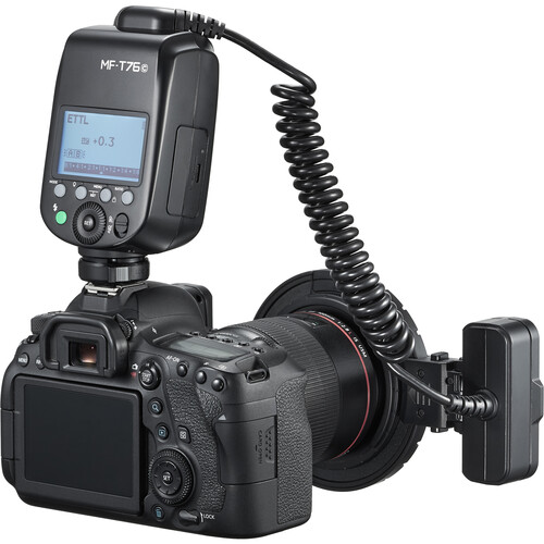 Двойная макро-вспышка Godox MF-T76C для камер Canon — двухламповая импульсная система для безупречной детализации