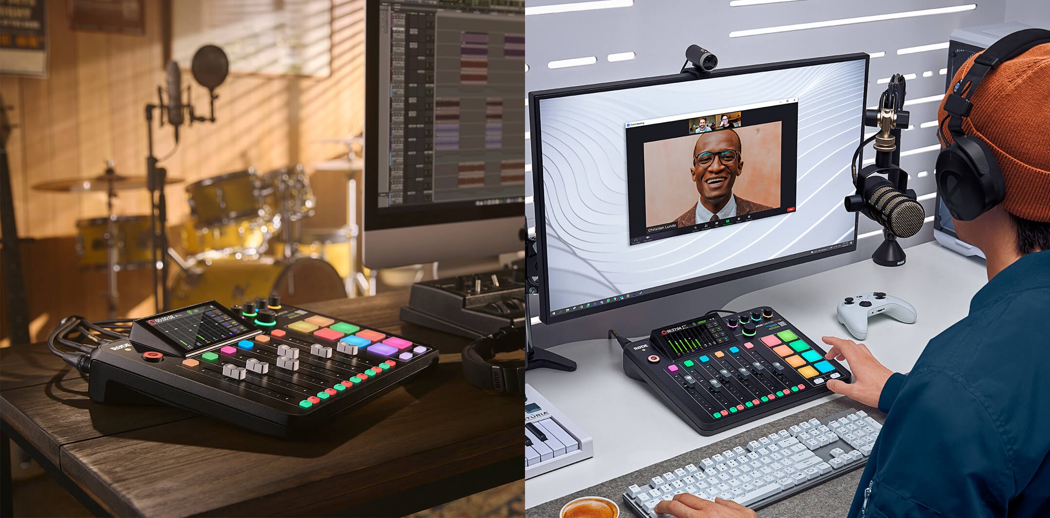 RODE RODECaster Pro II Integrated Audio Production Studio (Black)