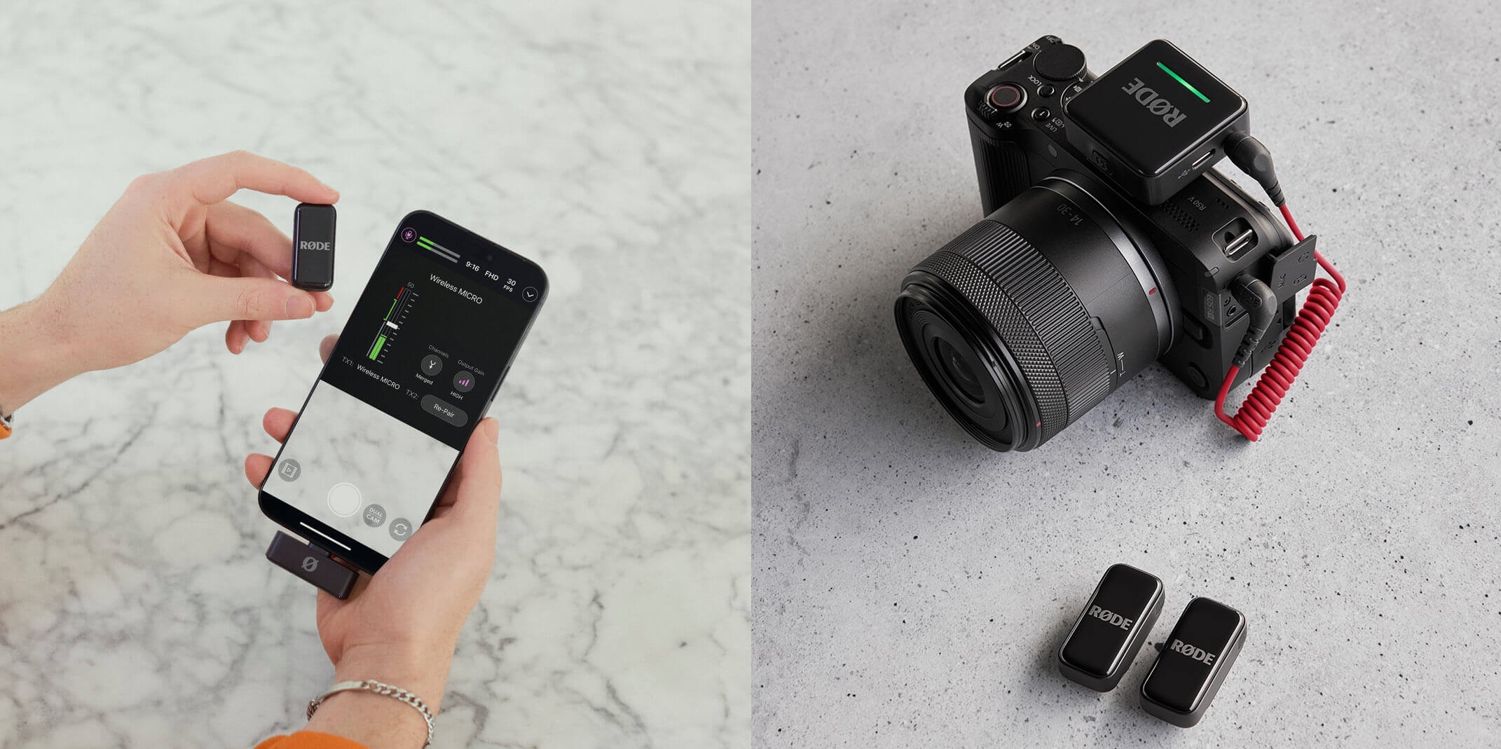 RODE Wireless Micro (на 2 персоны) (USB-C) (WIMICROC)