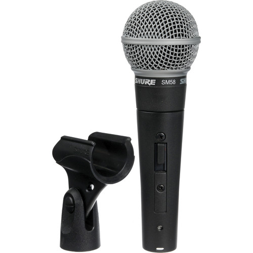 Shure SM58S – легендарный вокальный микрофон с выключателем