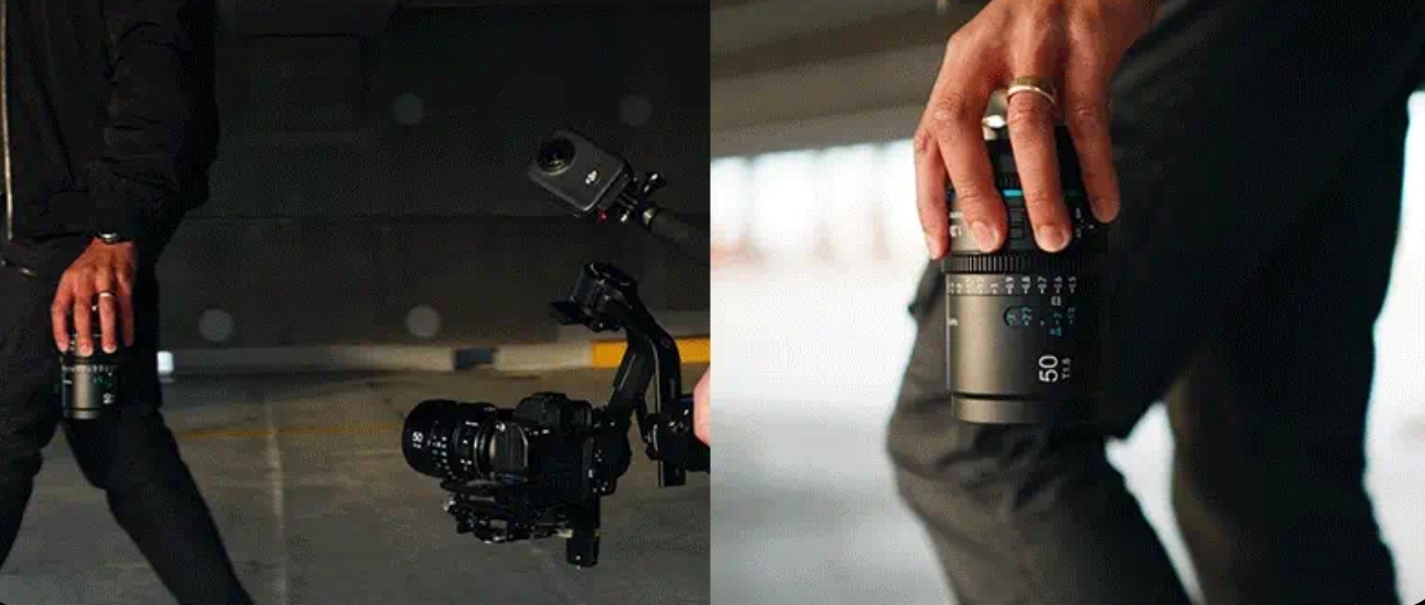 Sirui Astra T1.8 1.33x AF 50mm Full Frame Anamorphic для Nikon Z mount (Neutral Flares) — анаморфний об'єктив зі зручним автоматичним фокусуванням для кінематографічних сцен