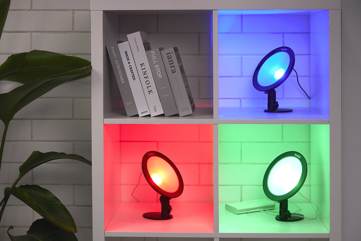 Кільцеве LED світло Godox CL10 LED RGB Webcasting Ambient Light