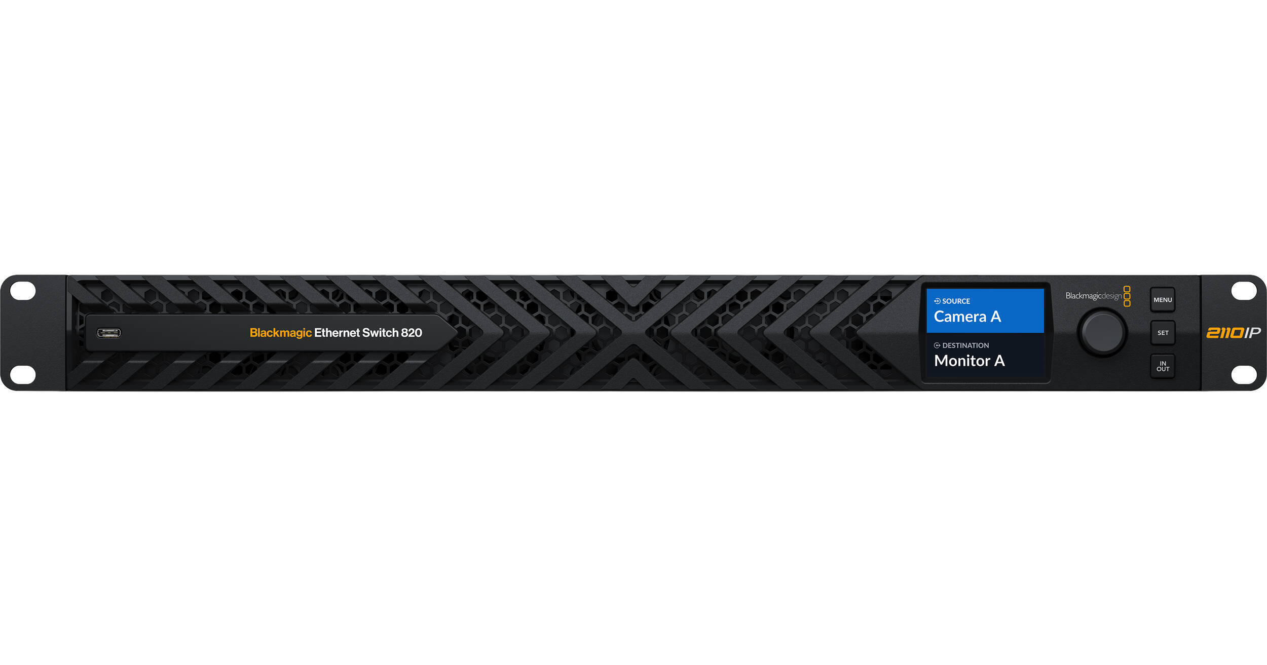 Blackmagic Design Ethernet Switch 820 — професійний мережевий комутатор для IP-відео