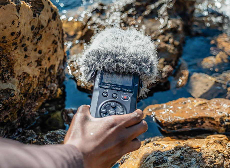 Tascam DR-40XP — цифровий аудіорекордер із записом 32-bit float, 2 односпрямованими мікрофонами та підключенням XLR/TRS