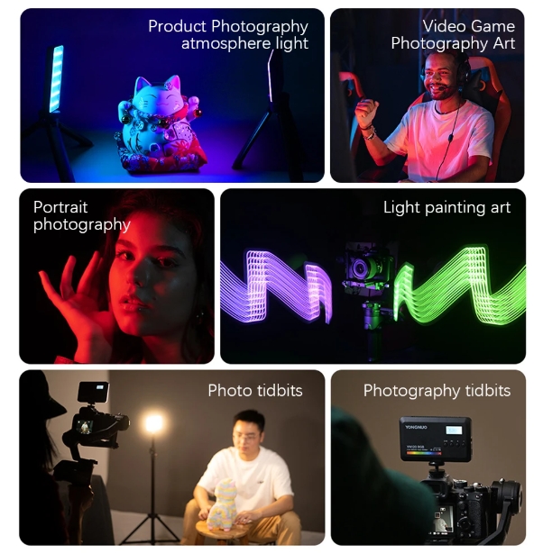 Yongnuo YN120 (RGB) — LED панель для фотографії та відеозйомки