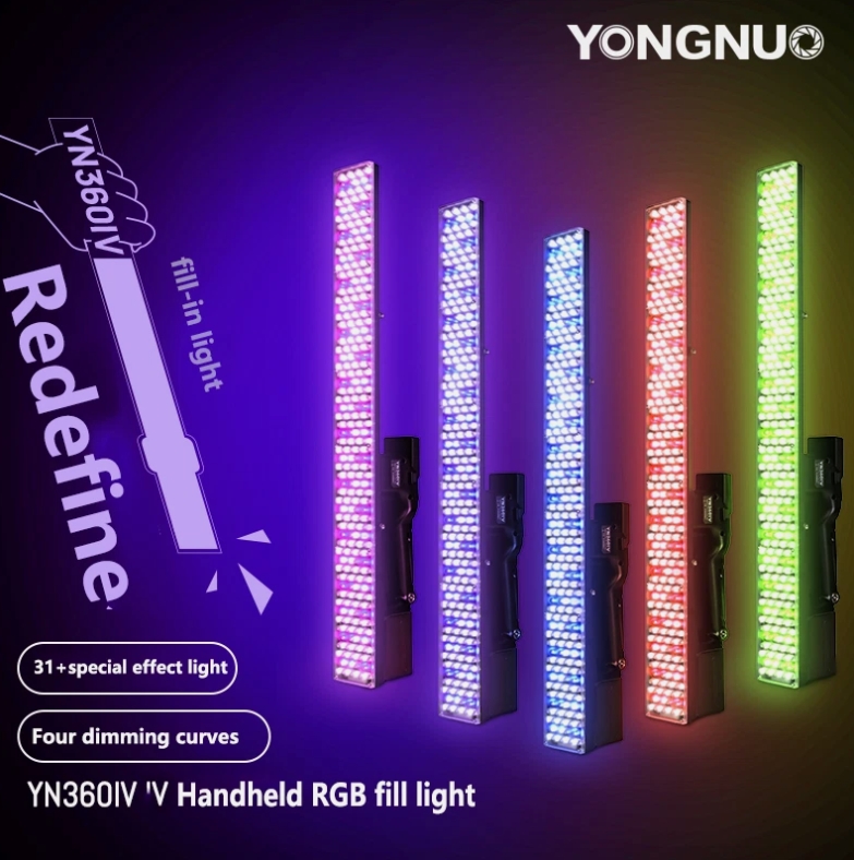 YONGNUO YN360IV (57 см) — LED трубка RGB з колірною температурою від 2000 К до 10 000 К